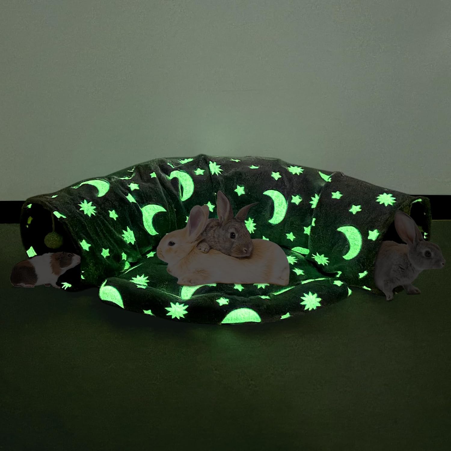 Pet Tunnel Bed Collapsible Design For Cats Kittens - Image 11