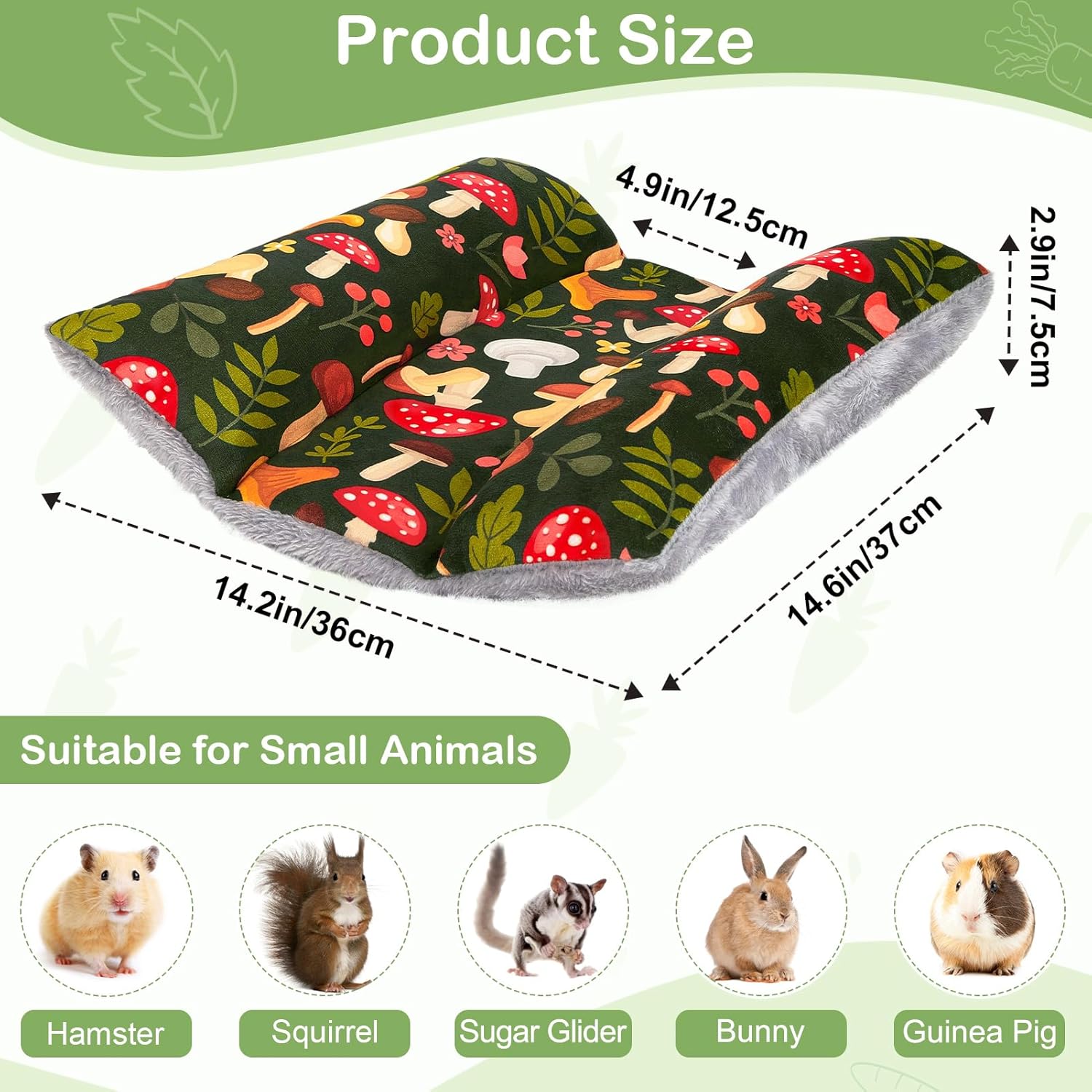 Rabbit Bed Double-Sided Plush 15x14 - Image 6
