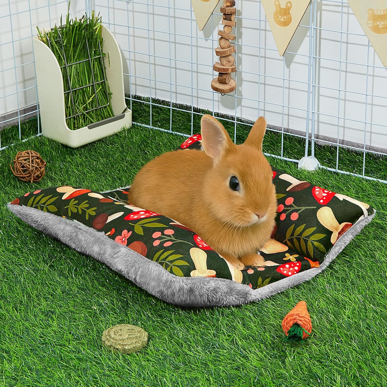 Rabbit Bed Double-Sided Plush 15x14 - Image 7